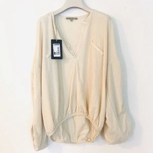 Patrizia Pepe Ruched Blouse